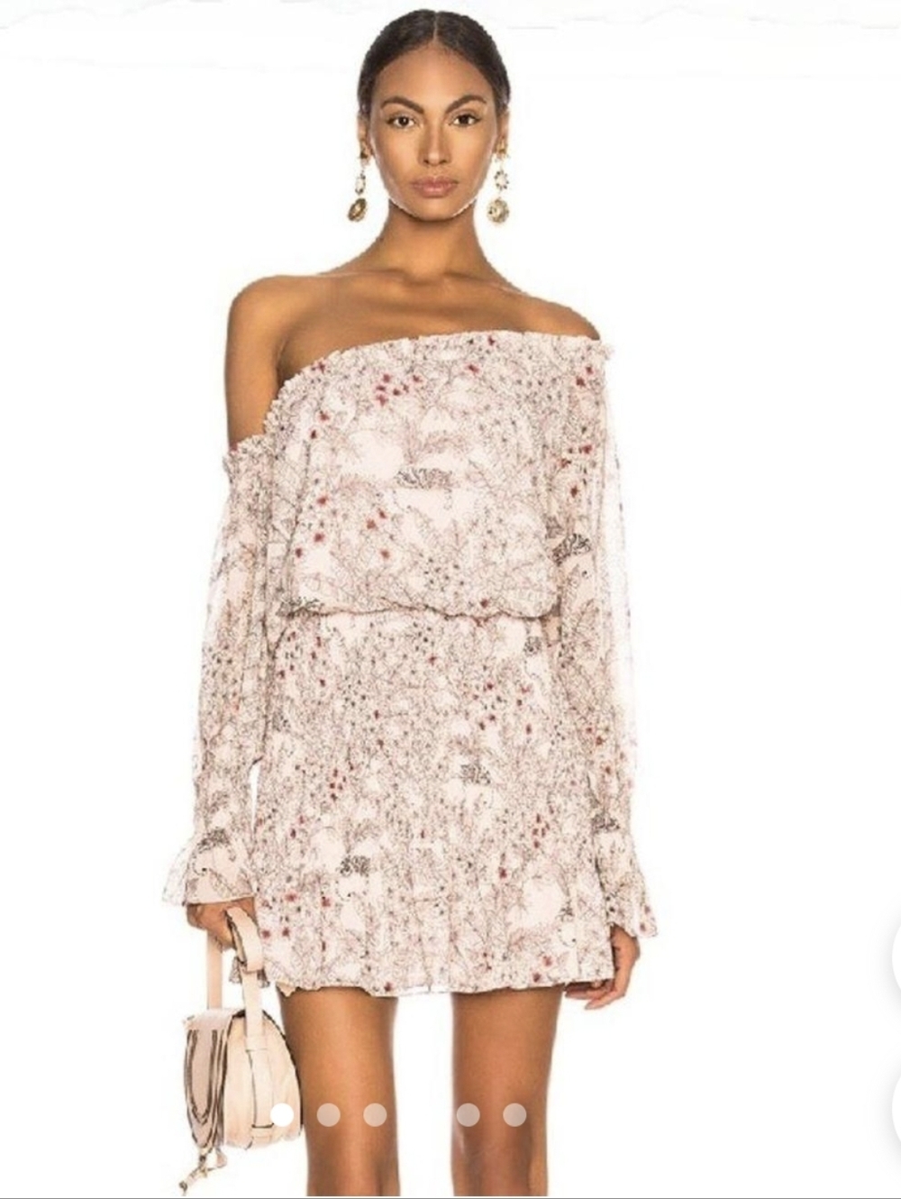 Alexis Floral One Shoulder Dress